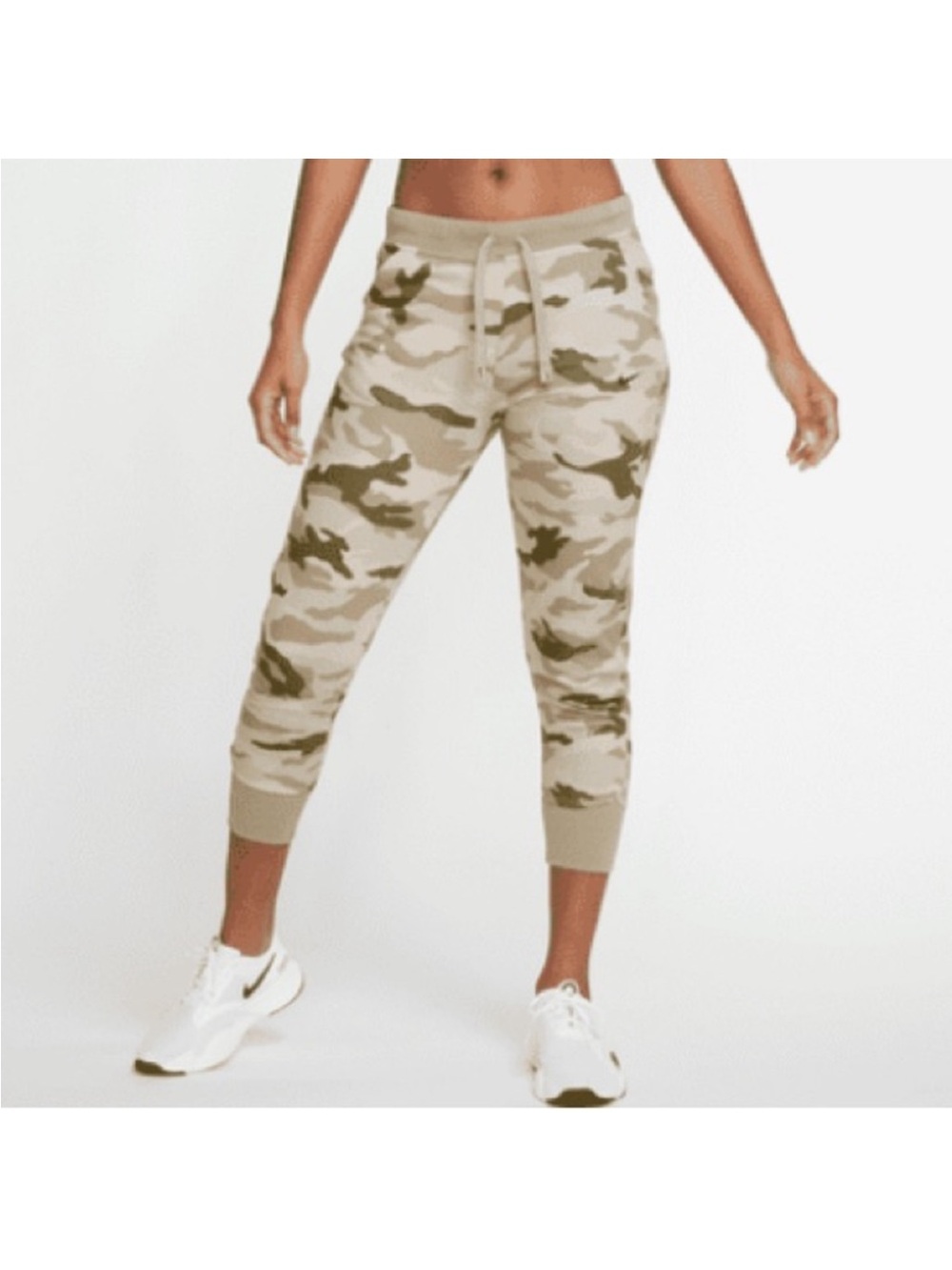 Nike Women’s Dri-FIT Get Fit Camo Jogger Training Pants Pink Green Size Medium